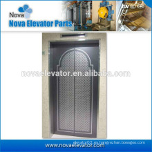 Panel de puerta de elevador de acero inoxidable grabado en espejo para la venta